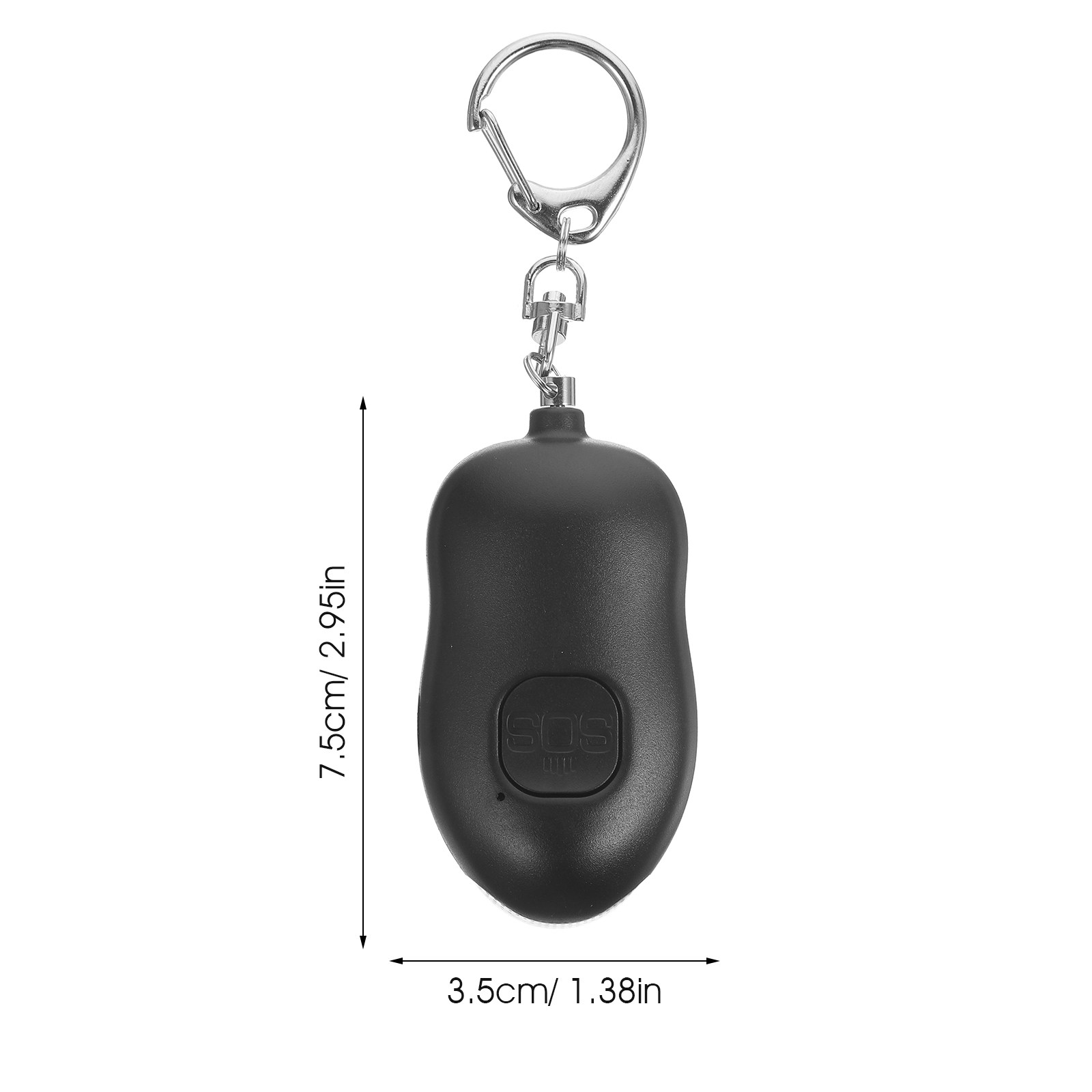 1개입 개인 안전 경보기, 음량 130dB의 고음 경보 - Personal Alarm Keychain 리뷰 및 가격
